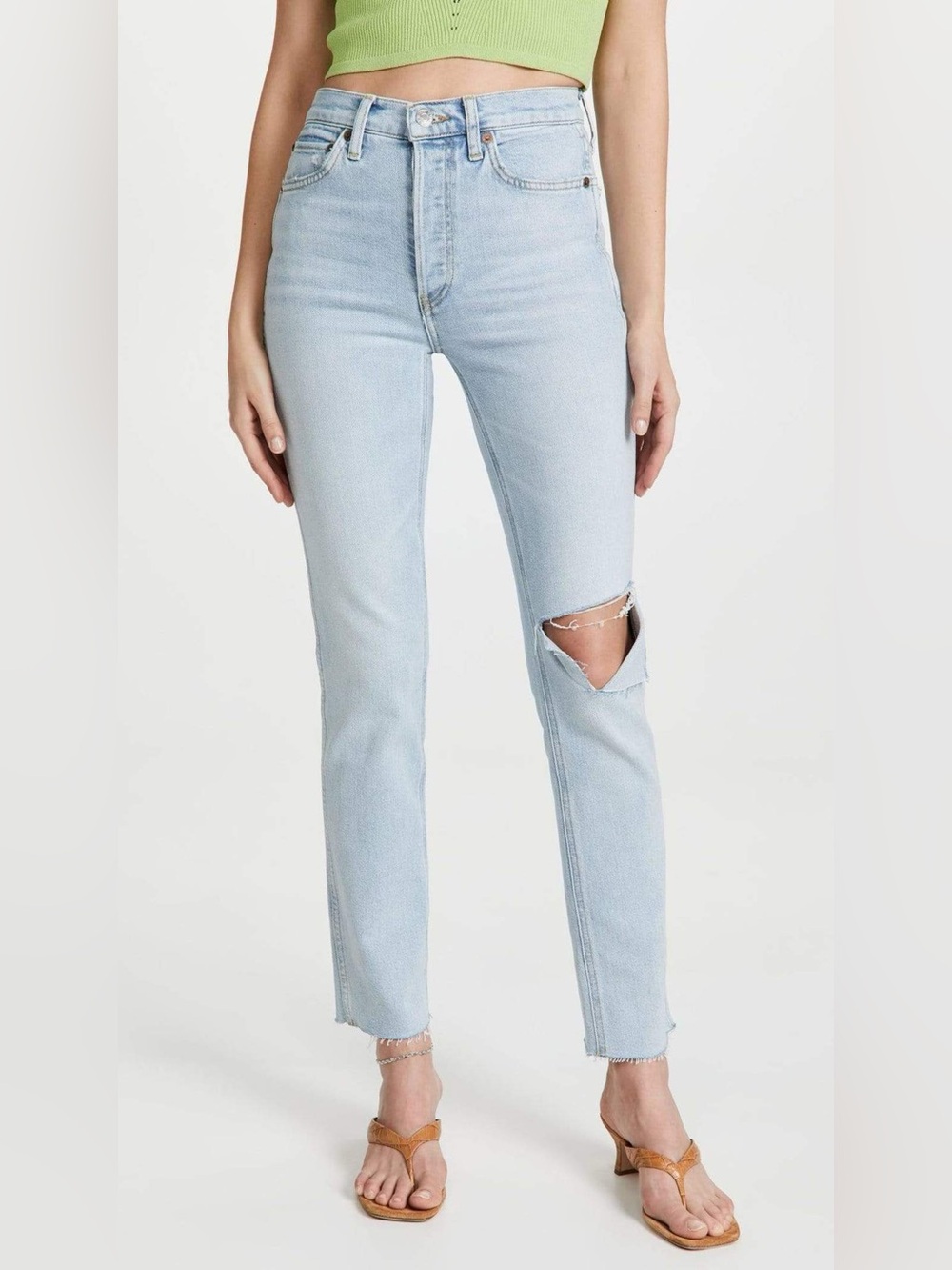 RE/DONE 80s Slim Straight Jeans